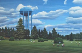 Blue Water Tower