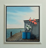 Flag Buoys, Olson Wharf