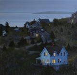 Village at Dusk, Monhegan