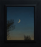 Moon, Venus, Poplars