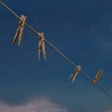 Four Clothespins